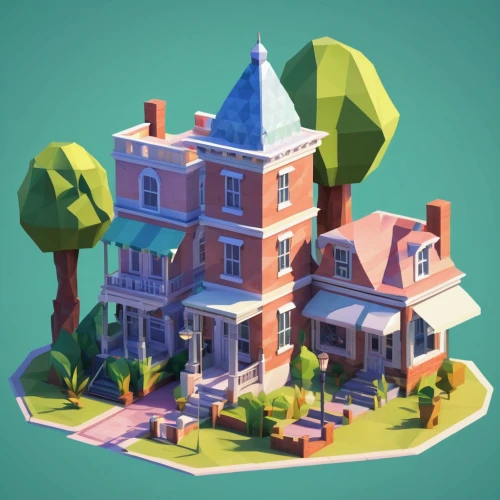 victorian house,low poly,low-poly,victorian,apartment house,old town house,crooked house,small house,3d render,mansion,3d model,miniature house,country estate,clay house,little house,two story house,large home,crispy house,treasure house,development concept,Unique,3D,Low Poly