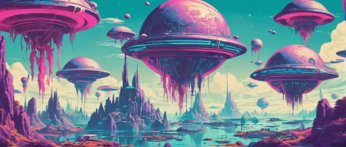 futuristic landscape,alien planet,alien world,fantasy city,scifi,gas planet,fantasy world,valerian,planet alien sky,planet,vast,fantasy landscape,space port,mushroom landscape,sci - fi,sci-fi,utopian,sci fi,planet eart,futuristic,Conceptual Art,Sci-Fi,Sci-Fi 29