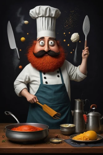 chef,men chef,dwarf cookin,cooking book cover,arancini,chef hat,cookery,chef's hat,food and cooking,cooking show,food icons,cooking spoon,panko,geppetto,cooking utensils,cook,red cooking,pastry chef,chef's uniform,cookware and bakeware,Illustration,Abstract Fantasy,Abstract Fantasy 19