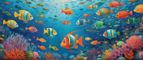 coral reef,underwater background,aquarium,aquarium decor,school of fish,coral reef fish,underwater landscape,fishes,coral fish,tropical fish,coral reefs,underwater world,ocean underwater,under the sea,aquarium inhabitants,underwater fish,sea-life,aquariums,sea life underwater,under sea,Art,Artistic Painting,Artistic Painting 29