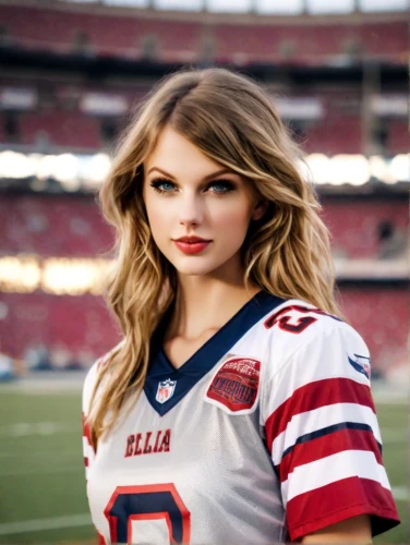 quarterback,patriot,nfl,american football,sports jersey,national football league,cheerleader,patriotic,super bowl,american football coach,stadium falcon,sports girl,touch football (american),football player,edit icon,the fan's background,americana,brick wall background,red white,barbie doll