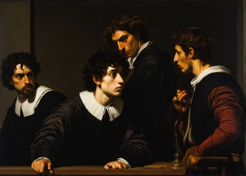 musicians,contemporary witnesses,men sitting,barberini,ugolino and his sons,bougereau,bellini,art dealer,fathers and sons,group of people,meticulous painting,dornodo,fraternity,astronomers,partiture,italian painter,narcissus of the poets,gothic portrait,the three magi,the conference,Art,Classical Oil Painting,Classical Oil Painting 05