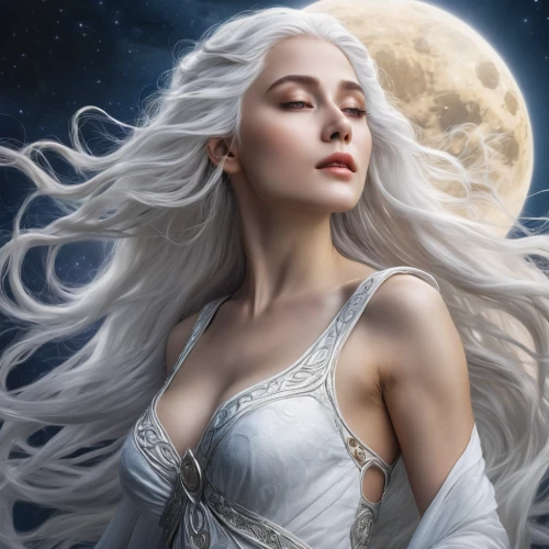 white rose snow queen,the snow queen,queen of the night,fantasy portrait,fantasy picture,fantasy art,blue moon rose,fantasy woman,white lady,moonbeam,luna,eternal snow,the sleeping rose,ice queen,moon phase,lady of the night,moonflower,zodiac sign libra,moon and star background,celestial body,Photography,General,Natural