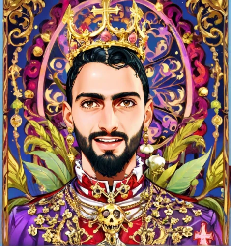 zoroastrian novruz,persian poet,khamsa,virat kohli,persian,sultan,emperor,from persian shah,king david,fantasy portrait,custom portrait,king caudata,novruz,chainlink,hieromonk,vector illustration,ursaab,khazne al-firaun,byzantine,archimandrite