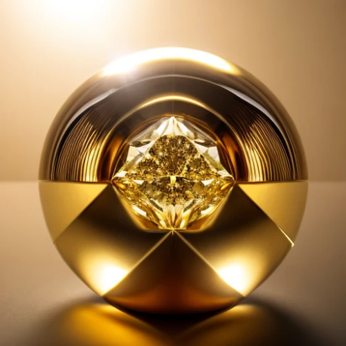 faceted diamond,glass sphere,golden apple,christmas ball ornament,prism ball,glass ball,glass ornament,gold spangle,crystal ball-photography,bauble,art deco ornament,gold diamond,crystal ball,solar plexus chakra,crystal egg,ornament,golden egg,orb,golden scale,perfume bottle,Realistic,Jewelry,Contemporary