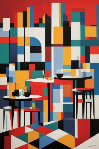 mondrian,parcheesi,city blocks,abstract corporate,building blocks,shipping containers,cubism,apartment blocks,city scape,abstract painting,cubes,colorful city,building block,abstract shapes,apartment-blocks,meticulous painting,cool pop art,highrise,rubiks,metropolises,Art,Artistic Painting,Artistic Painting 44