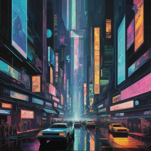 cityscape,cyberpunk,futuristic landscape,shinjuku,metropolis,tokyo city,colorful city,city lights,tokyo,citylights,transistor,fantasy city,city,cities,city highway,futuristic,city scape,city blocks,dystopian,city trans,Art,Artistic Painting,Artistic Painting 35