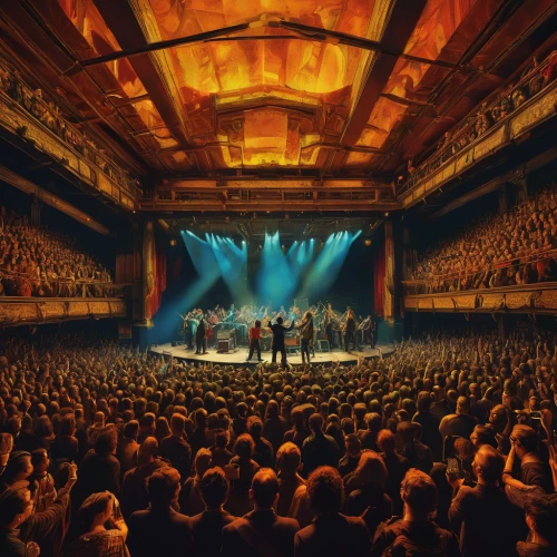 concert crowd,concert hall,music venue,concert venue,immenhausen,fox theatre,concert stage,concert,rock concert,live concert,royal albert hall,factory hall,concert guitar,radio city music hall,saint george's hall,alabama theatre,amphitheatre,atlas theatre,keith-albee theatre,crowd,Art,Classical Oil Painting,Classical Oil Painting 06