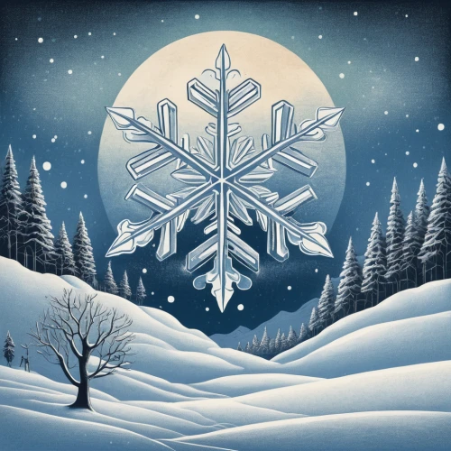 snowflake background,christmas snowy background,winter background,snow scene,christmas snowflake banner,christmas motif,christmas icons,christmasbackground,christmas landscape,night snow,snow landscape,midnight snow,christmas snow,blue snowflake,snow drawing,christmas wallpaper,the snow falls,nordic christmas,snowy landscape,winter dream,Illustration,Black and White,Black and White 23