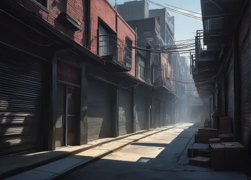 alleyway,alley,old linden alley,narrow street,blind alley,slums,ghost town,rescue alley,greystreet,street canyon,alley cat,slum,the street,street scene,souk,old street,backgrounds,street,lostplace,concept art,Conceptual Art,Fantasy,Fantasy 03