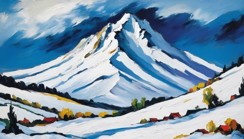 snowy peaks,cascade mountain,snow mountain,mount everest,mountain scene,mitre peak,snow mountains,mountain peak,mountain landscape,snowy mountains,everest,moutains,camel peak,eiger,mount robson,mountain,mountains snow,alpine crossing,mountain slope,mountains,Art,Artistic Painting,Artistic Painting 37