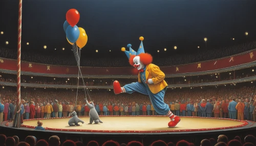 circus,circus show,circus animal,circus elephant,juggler,circus tent,circus aeruginosus,cirque,coliseum,juggling club,juggling,rodeo clown,circus stage,conductor,javelin throw,cirque du soleil,ringmaster,pole vaulter,circus aerial hoop,ballet don quijote,Art,Artistic Painting,Artistic Painting 48