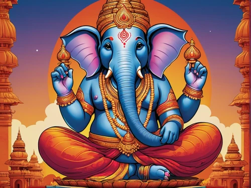 lord ganesh,lord ganesha,ganesha,ganesh,ganpati,mandala elephant,blue elephant,elephantine,indian elephant,hindu,hanuman,lord shiva,god shiva,lakshmi,mahout,vishuddha,shiva,surya namaste,elephant,namaste,Illustration,Japanese style,Japanese Style 20