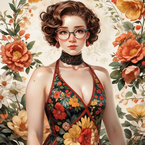 vintage floral,vintage woman,vintage flowers,vintage girl,retro pin up girl,vintage women,retro flowers,japanese floral background,retro woman,girl in a wreath,linden blossom,background ivy,floral background,retro women,girl in flowers,marigold,pin-up girl,vintage female portrait,valentine pin up,watercolor pin up