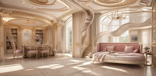 ornate room,luxury home interior,great room,interior design,danish room,art nouveau design,beauty room,3d rendering,interiors,bedroom,luxurious,interior decoration,neoclassic,canopy bed,neoclassical,soft furniture,luxury property,art nouveau,bridal suite,livingroom