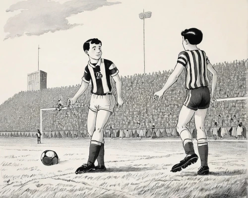 soccer world cup 1954,the referee,derby,athletic,floodlights,referee,toon,game illustration,vintage illustration,european football championship,referees,southampton,shinty,soccer-specific stadium,crouch,futebol de salão,1952,floodlight,football,football pitch,Illustration,Black and White,Black and White 22