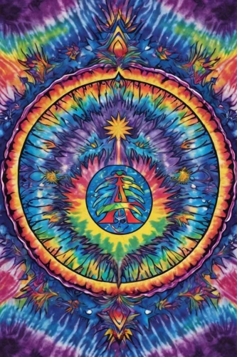 hippie fabric,psychedelic art,mantra om,psychedelic,chakras,chakra,mandala,lsd,tapestry,heart chakra,root chakra,earth chakra,crown chakra,mandala loops,chakra square,kundalini,mandala art,colorful spiral,cosmic eye,kaleidoscope art,Illustration,Realistic Fantasy,Realistic Fantasy 20