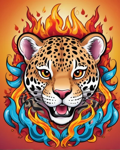 fire logo,tiger png,fire background,nepal rs badge,firebrat,download icon,wildfire,life stage icon,fire kite,asian tiger,firespin,jaguar,panthera leo,fire mandala,fire artist,fire land,tiger,fire screen,type royal tiger,emblem,Illustration,Japanese style,Japanese Style 02