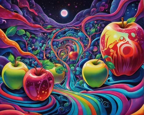 apple world,apple mountain,psychedelic art,apples,apple logo,cart of apples,apple pattern,apple orchard,apple icon,apple harvest,woman eating apple,apple,worm apple,red apples,core the apple,apple design,apple half,bowl of fruit in rain,apple trees,psychedelic,Illustration,Realistic Fantasy,Realistic Fantasy 39