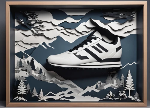 shoes icon,hiking shoe,mountain boots,hiking shoes,shadowbox,map silhouette,running shoe,downhill ski boot,outdoor shoe,frame illustration,sneakers,cartoon forest,paper art,climbing shoe,map icon,hiking boots,hiking boot,ski boot,sneaker,running shoes,Unique,Paper Cuts,Paper Cuts 10