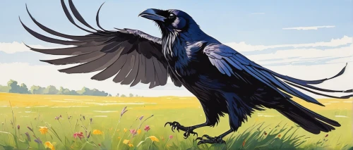 hyacinth macaw,black macaws sari,crows bird,corvidae,magpie,blue macaw,black vulture,raven bird,black billed magpie,california condor,steller s jay,corvid,grackle,carrion crow,harpy,eagle illustration,crow,corvus,hooded crows,crows,Art,Classical Oil Painting,Classical Oil Painting 31