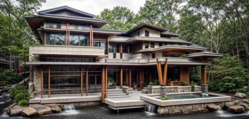 house by the water,house with lake,luxury property,luxury home,beautiful home,house in the forest,modern house,asian architecture,timber house,modern architecture,house in the mountains,wooden house,house in mountains,pool house,luxury real estate,japanese architecture,chalet,landscape designers sydney,dunes house,crib,Architecture,Commercial Building,Masterpiece,Organic Architecture