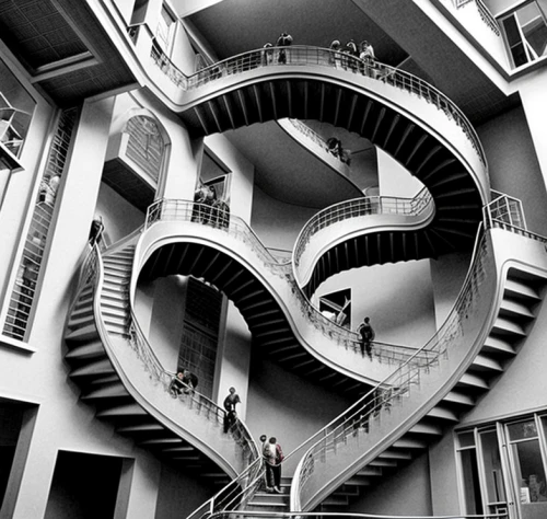 spiral staircase,spiral stairs,winding staircase,circular staircase,winding steps,spiral,spiralling,escher,spiral pattern,spirals,staircase,stairwell,outside staircase,stairs,fibonacci spiral,steel stairs,helix,stairway,stair,art deco
