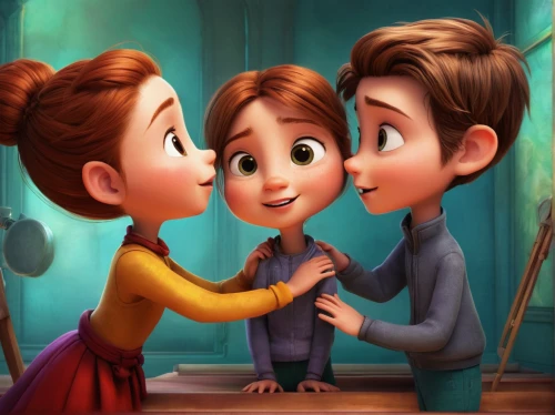 cute cartoon image,tangled,cute cartoon character,little boy and girl,st valentin,animated cartoon,boy and girl,romantic scene,beautiful moment,happy family,birch family,lilo,the sweetness,kids illustration,tenderness,agnes,amor,love couple,love in air,love story,Conceptual Art,Daily,Daily 32