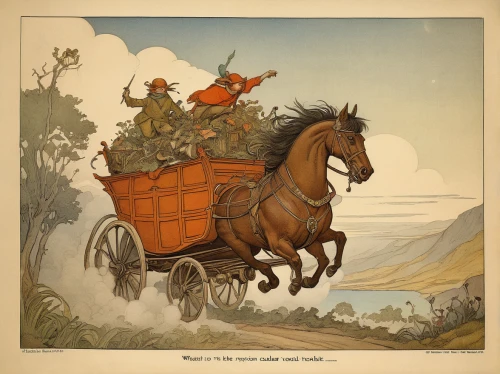 covered wagon,handcart,horse-drawn vehicle,horse and cart,horse and buggy,horse-drawn,straw cart,horse drawn,barrel organ,wooden wagon,ox cart,donkey cart,old wagon train,horse-drawn carriage,horse trailer,cart horse,benz patent-motorwagen,straw carts,sleigh ride,cart of apples,Illustration,Retro,Retro 19