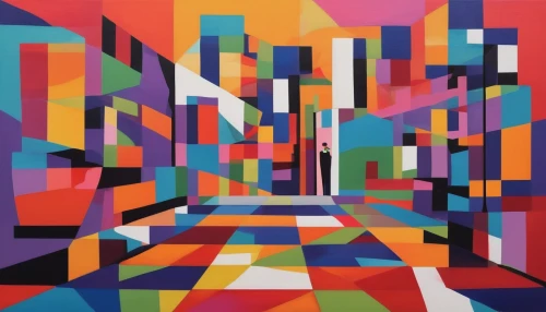 colorful city,panoramical,city blocks,saturated colors,pedestrian,abstract painting,color paper,colorful doodle,city highway,color wall,color fields,abstract multicolor,pop art colors,city scape,passage,cityscape,post-it notes,boulevard,abstract artwork,painting pattern,Illustration,Vector,Vector 07