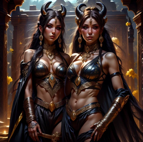 druids,angels of the apocalypse,angel and devil,zodiac sign gemini,gemini,fantasy art,dark elf,heroic fantasy,massively multiplayer online role-playing game,guards of the canyon,angels,zodiac sign libra,bronze figures,elves,devils,the three graces,fantasy picture,virgos,wood angels,pharaohs