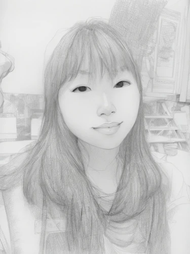 graphite,pencil drawings,colourless,photo effect,pencil drawing,photo painting,grayscale,girl drawing,pencil and paper,study,shishamo,black and white photo,taking picture with ipad,effect picture,drawn,pencil art,drawing,anime 3d,potrait,camera drawing,Design Sketch,Design Sketch,Character Sketch