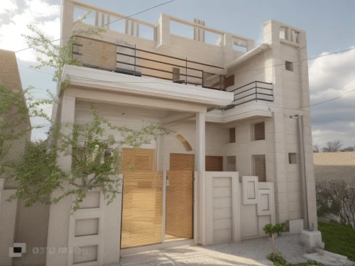 build by mirza golam pir,3d rendering,block balcony,modern house,two story house,stucco frame,render,3d albhabet,residential house,3d rendered,modern architecture,exterior decoration,model house,cubic house,core renovation,iranian architecture,dunes house,new housing development,stucco wall,riad,Common,Common,Natural