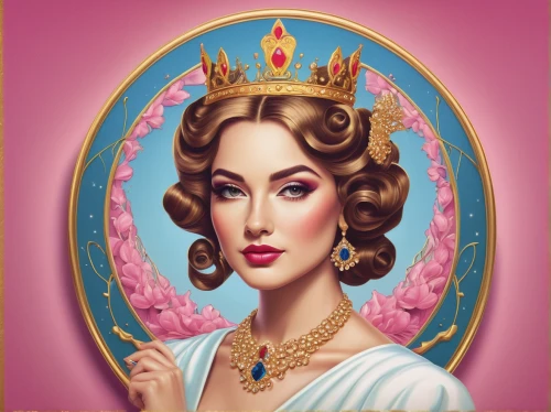 horoscope libra,princess sofia,miss circassian,princess' earring,queen anne,zodiac sign libra,queen s,queen crown,cepora judith,princess crown,monarchy,horoscope pisces,jasmine,art deco woman,diadem,horoscope taurus,cleopatra,women's cosmetics,queen,queen of hearts,Illustration,Retro,Retro 16