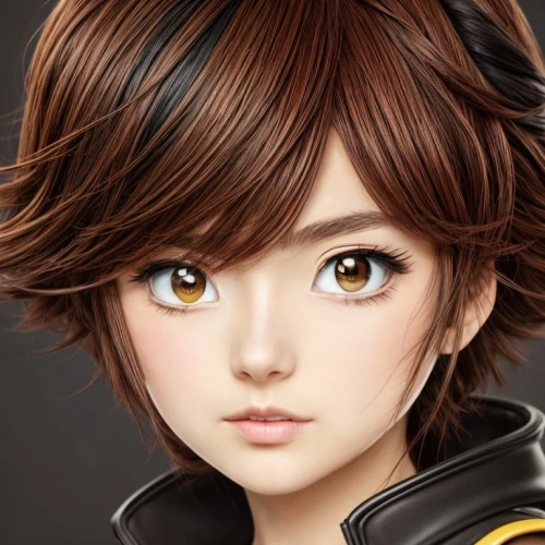 tracer,doll's facial features,anime 3d,colorpoint shorthair,custom portrait,honmei choco,cosmetic,toori,ayu,cosmetic brush,portrait background,anime cartoon,3d rendered,pupils,ren,realdoll,asahi,girl portrait,cute cartoon character,ken,Game Scene Design,Game Scene Design,Cartoon Style