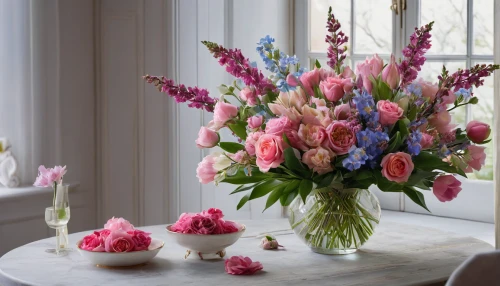 pink lisianthus,floral arrangement,flower arranging,flower arrangement lying,flower arrangement,flower vases,spring bouquet,freesias,beautiful flowers,spring carnations,splendor of flowers,carnations arrangement,peonies,floral corner,fine flowers,cut flowers,flower wall en,spring flowers,pink tulips,pink flowers,Photography,General,Natural