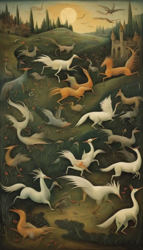 trumpeter swans,swans,animal migration,migratory birds,flock of birds,waterfowls,bird migration,ducks  geese and swans,swan lake,hares,canadian swans,trumpet of the swan,flock of chickens,borzoi,young swans,birds in flight,rabbits and hares,water birds,whooping crane,seagulls flock,Illustration,Abstract Fantasy,Abstract Fantasy 16