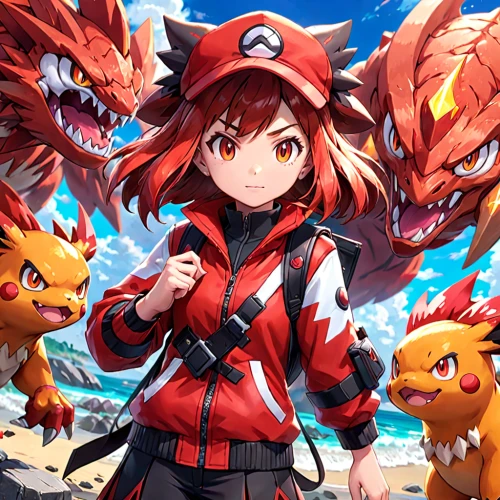 pokemon,pokémon,fire red,nine-tailed,red riding hood,fire background,cg artwork,red banner,game illustration,trainers,little red riding hood,birthday banner background,pokemon go,playmat,trainer,starters,hero academy,christmas banner,background images,monsoon banner,Anime,Anime,General