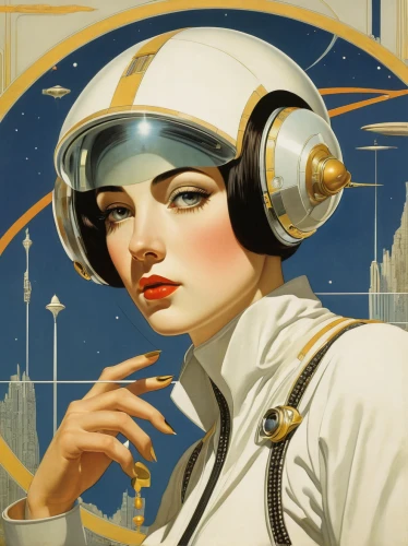 art deco woman,atomic age,transistor,retro women,telephone operator,sci fiction illustration,astronautics,cosmonaut,art deco,astronaut helmet,retro woman,vintage illustration,stewardess,astronomer,retro girl,cosmonautics day,science fiction,astronaut,art deco background,women in technology,Illustration,Retro,Retro 15