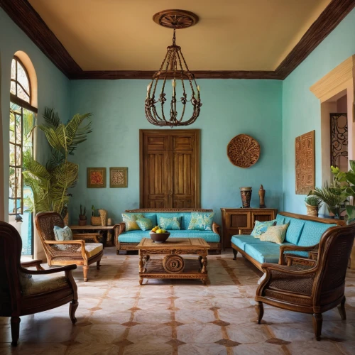 turquoise leather,sitting room,color turquoise,interior decor,moroccan pattern,stucco ceiling,turquoise,turquoise wool,billiard room,spanish tile,chaise lounge,antique furniture,family room,cabana,living room,breakfast room,genuine turquoise,interior decoration,decor,blue room,Photography,Documentary Photography,Documentary Photography 22