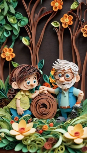 clay animation,wooden flower pot,cartoon flowers,paper art,wood art,wood carving,flower pot holder,woody plant,garden decoration,flowers in wheel barrel,clay figures,wood and flowers,flowers in basket,paper flower background,garden decor,flower art,terracotta flower pot,flower arranging,florists,flower painting,Unique,Paper Cuts,Paper Cuts 09