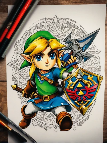 link,rupees,handdrawn,game drawing,pencil art,hand-drawn illustration,coloring picture,game illustration,hand-drawn,hand drawn,rupee,coloring outline,copic,cg artwork,retro styled,colored pencils,to draw,lotus art drawing,vintage drawing,coloring book,Illustration,Japanese style,Japanese Style 11