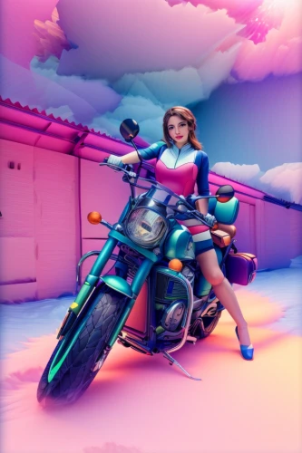 motorbike,moped,motorcycle,retro background,retro woman,motorcycles,vespa,retro girl,motorcycle racer,scooter riding,biker,retro women,retro styled,e-scooter,motorcyclist,digital compositing,scooter,electric scooter,scooters,motor-bike