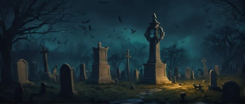 old graveyard,graveyard,tombstones,burial ground,necropolis,grave stones,gravestones,cemetary,graves,cemetery,forest cemetery,old cemetery,resting place,halloween background,grave light,sepulchre,mausoleum ruins,haunted cathedral,tombs,halloween illustration,Conceptual Art,Fantasy,Fantasy 02