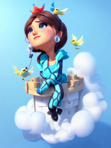 flying girl,crown render,child fairy,fairy chimney,little girl fairy,angel statue,fall from the clouds,rosa ' the fairy,pixie-bob,3d fantasy,flying heart,skyflower,fairy stand,princess anna,skylander giants,princess sofia,vector girl,fairy tale character,rosa 'the fairy,cute cartoon character,Common,Common,Cartoon