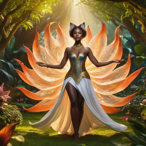 bird of paradise,faerie,dryad,flower bird of paradise,fairy queen,fantasy portrait,fantasy art,tiana,sorceress,fantasy woman,faery,bird of paradise flower,lotus with hands,fae,fire angel,fantasy picture,flower fairy,rosa 'the fairy,the enchantress,garden fairy,Photography,General,Natural