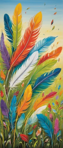 parrot feathers,color feathers,flower painting,flowers png,flower and bird illustration,bird of paradise,feathers,feather,feather jewelry,chicken feather,feather pen,bird feather,hawk feather,prince of wales feathers,feather headdress,flower bird of paradise,peacock feathers,peacock feather,flower illustrative,feather on water,Art,Artistic Painting,Artistic Painting 33