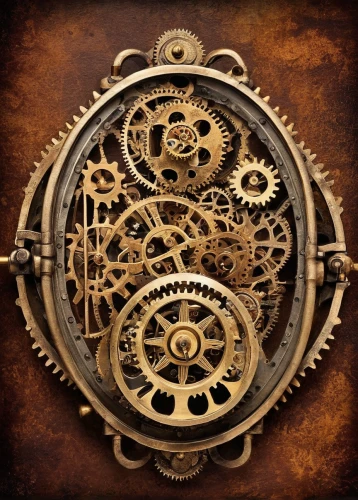 steampunk gears,clockmaker,clockwork,watchmaker,steampunk,mechanical watch,gears,time spiral,chronometer,bearing compass,cogwheel,grandfather clock,ornate pocket watch,cog,clock face,cogs,wall clock,old clock,mechanical,timepiece,Illustration,Realistic Fantasy,Realistic Fantasy 13