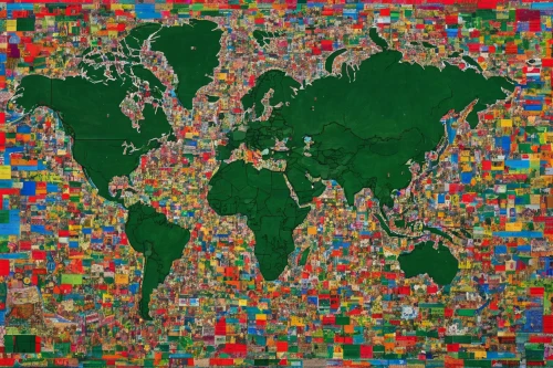 map of the world,world's map,world map,rainbow world map,african map,world flag,map world,continent,robinson projection,earth in focus,continents,greed,the world,map of africa,old world map,world,tileable patchwork,ecological footprint,recycling world,global,Conceptual Art,Daily,Daily 26