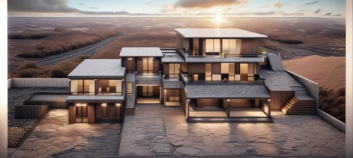 eco-construction,3d rendering,modern architecture,luxury property,build by mirza golam pir,modern house,luxury home,dunes house,luxury real estate,architect plan,roof landscape,cube house,large home,smart home,futuristic architecture,to build,cubic house,sky space concept,cube stilt houses,render